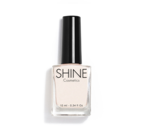 Esmalte de uñas profesional Pink Rosado de Shine Cosmetics efecto gel vegano 14 free de 10 ml, secado rápido