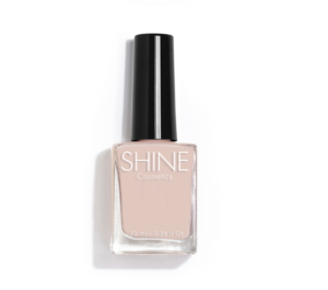Esmalte de uñas profesional Marrakech Nude de Shine Cosmetics efecto gel vegano 14 free de 10 ml, secado rápido