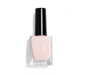 Esmalte de uñas profesional im an angel rosado translucido de Shine Cosmetics efecto gel vegano 14 free de 10 ml, secado rápido