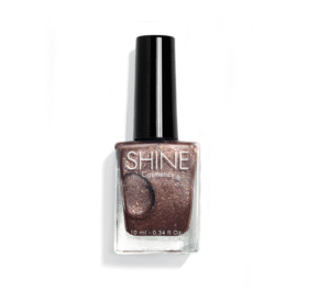 Esmalte de uñas profesional Mare Tranquilitatis escarchado de Shine Cosmetics efecto gel vegano 14 free de 10 ml, secado rápido