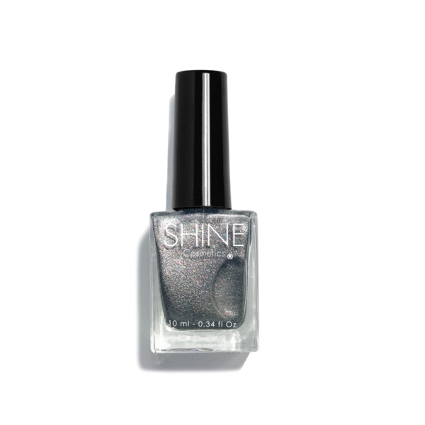 Esmalte de uñas profesional Milky Way de Shine Cosmetics efecto gel vegano 14 free de 10 ml, secado rápido