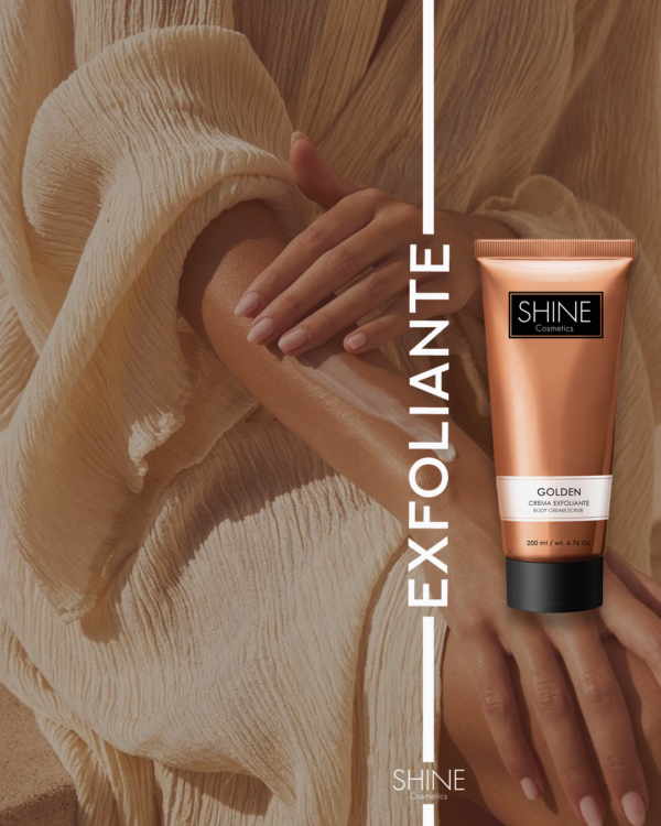 Exfoliante Shine Cosmetics con concha triturada – Suaviza y revitaliza tu piel